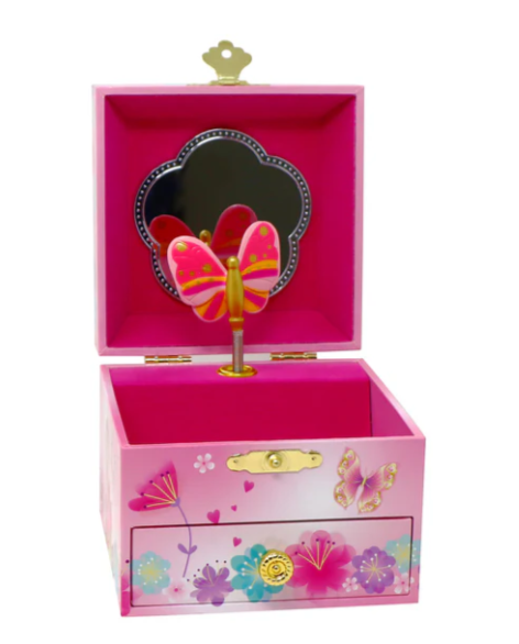 Fairy Butterfly Friends Small Musical Jewelry Box