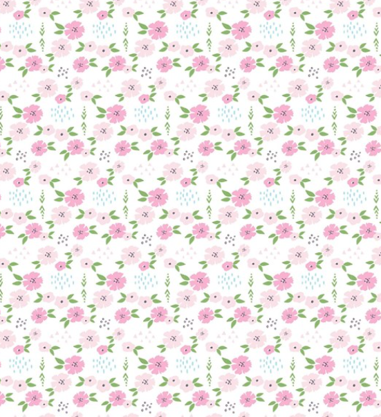 Floral Muslin Swaddle