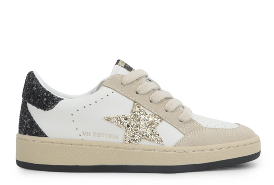 Ariella VH Sneaker - White/Taupe