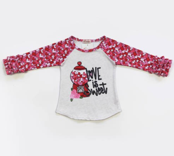 Love Is Sweet Raglan