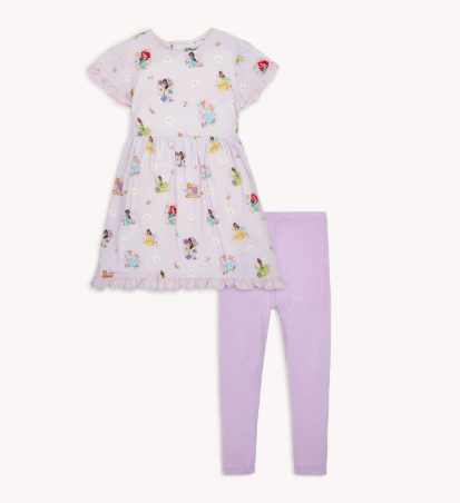 Disney Princess Dress + Legging Set