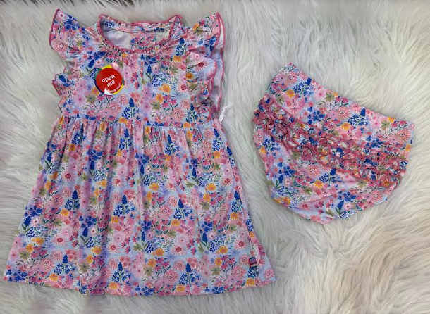 Lily Dress + Diaper Cover