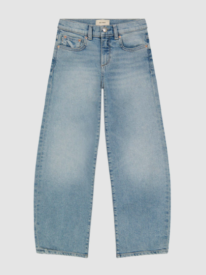 Lilia Barrel Jean - Lt Island Park