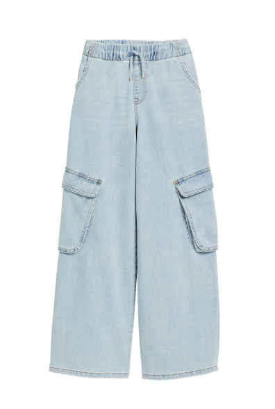 Cargo Pocket Pull String Pant