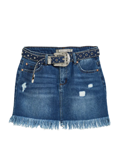 Emma Western Belted Skirt