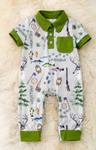 Hunting Buddy Baby Romper