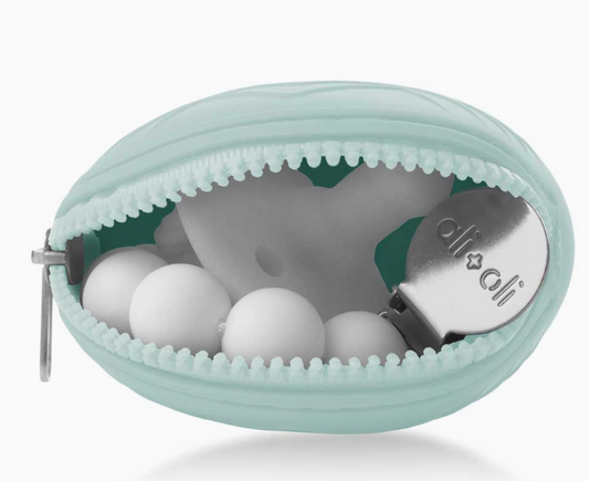 Ali+Oli Pacifier Holder Case - Mint