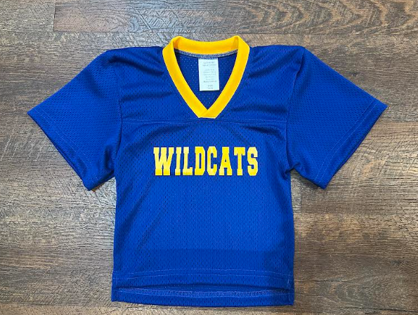 Wildcat Jersey- Royal Blue/Gold