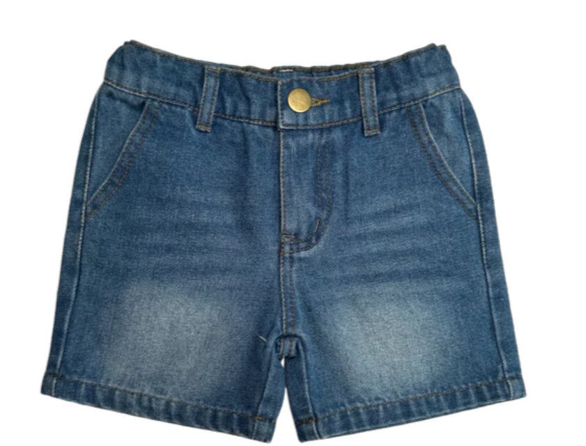 Carl Blue Denim Short