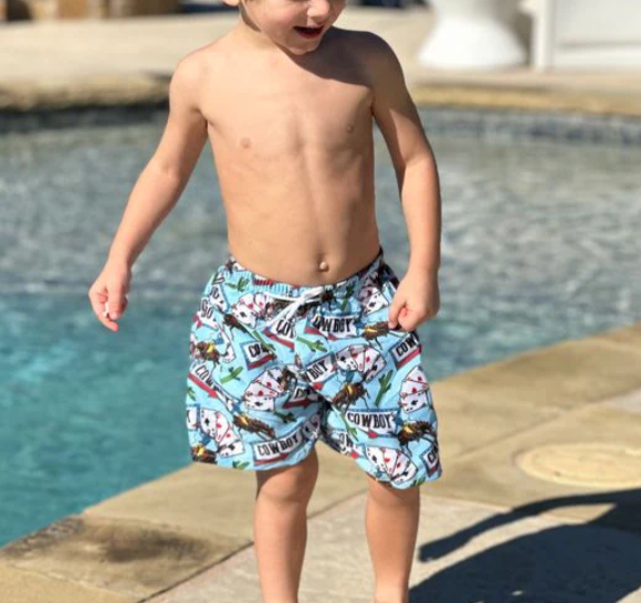 Vegas Cowboy Swim Short