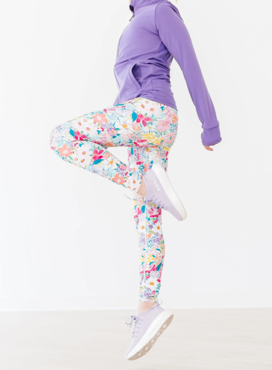Lucy Active Legging- Petal Power