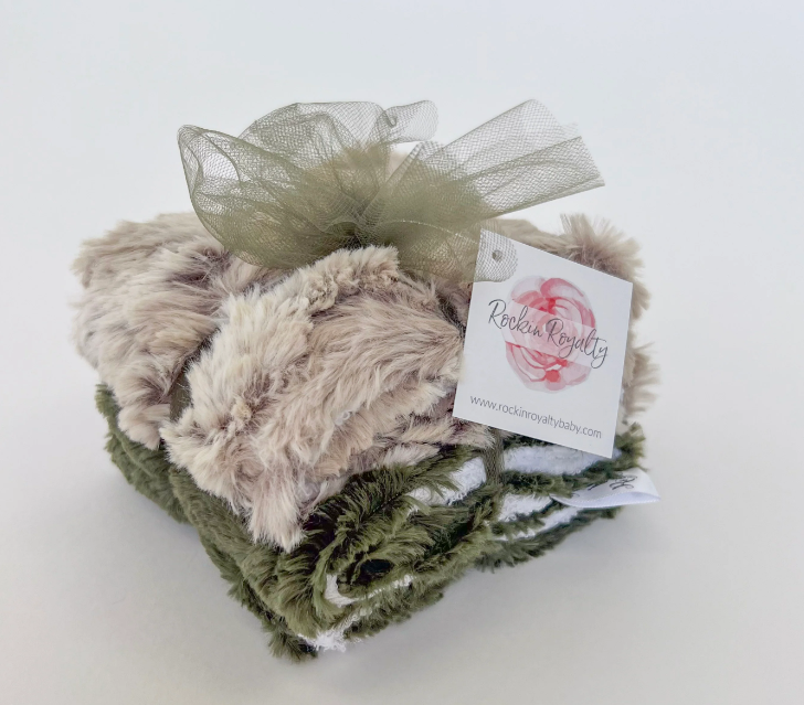 Enchanted Forest Burp Cloth Set