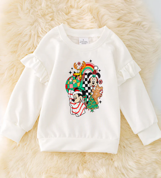 Minnie Debbie Cakes Disco Tee - White