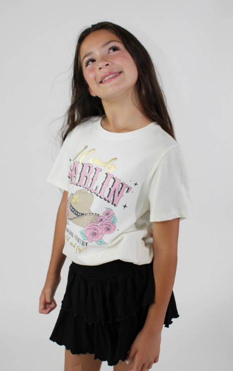 Howdy Darlin Tee - Gardenia