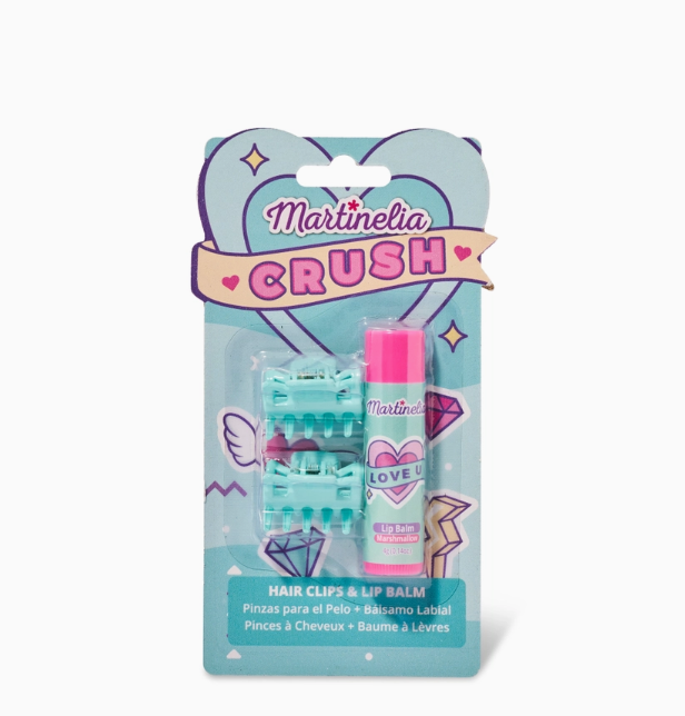 Crush Hair Clips & Lip Balm