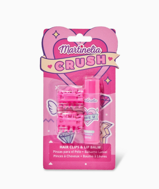 Crush Hair Clips & Lip Balm