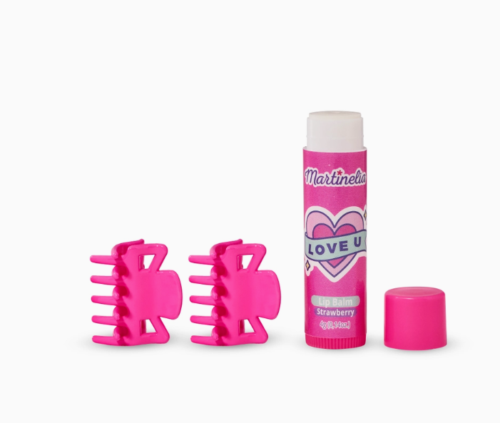 Crush Hair Clips & Lip Balm
