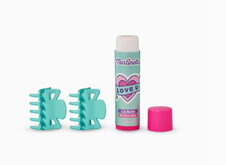 Crush Hair Clips & Lip Balm