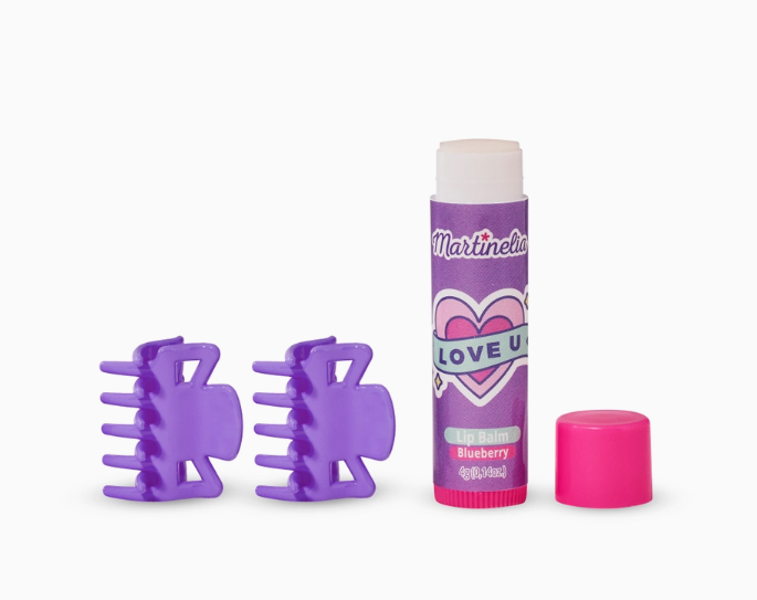 Crush Hair Clips & Lip Balm