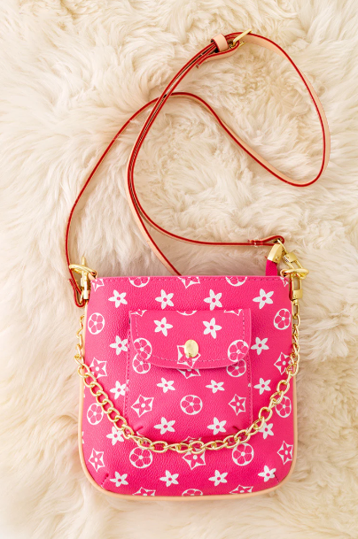 Inspired Mini Purse- Pink