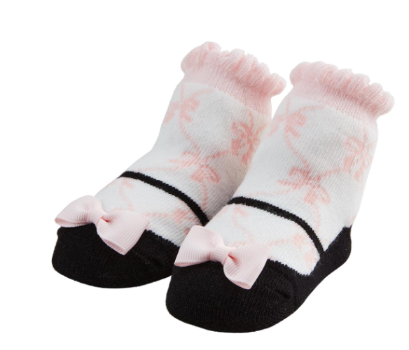 Black Bow Mary Jane Socks