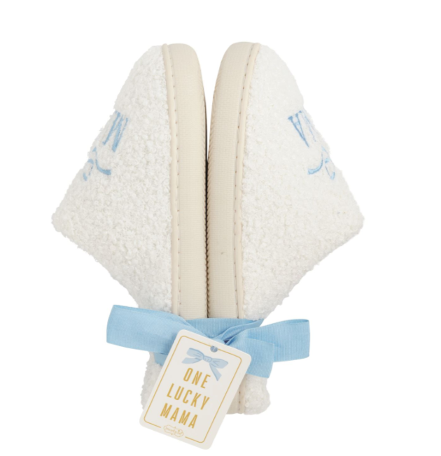 Blue Mama Slippers
