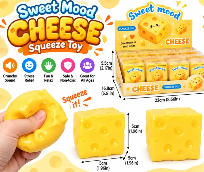 Crunchy Cheese Squishy