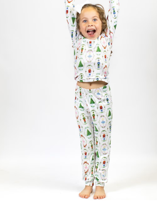 Girl's Nutcracker Waltz Sleep Set- Long Sleeve