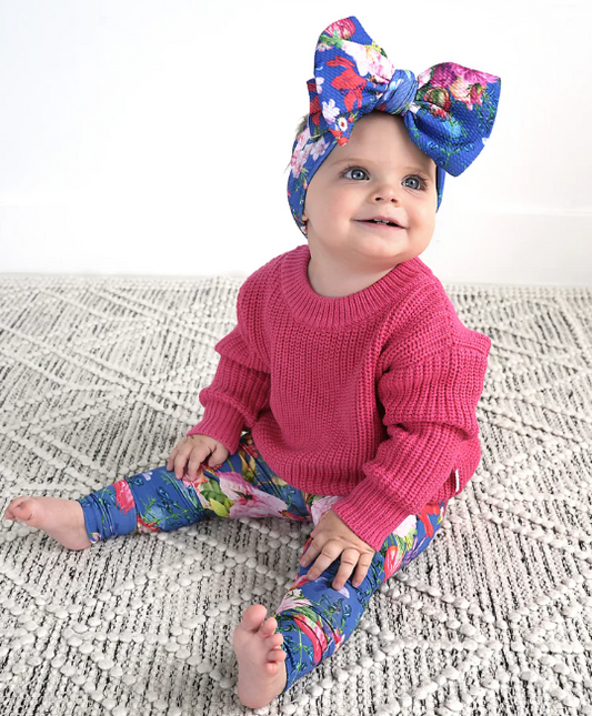 Gia Sweater - Raspberry