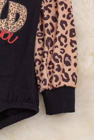 Wild About You Onesie- Leopard