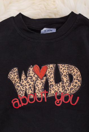 Wild About You Onesie- Leopard