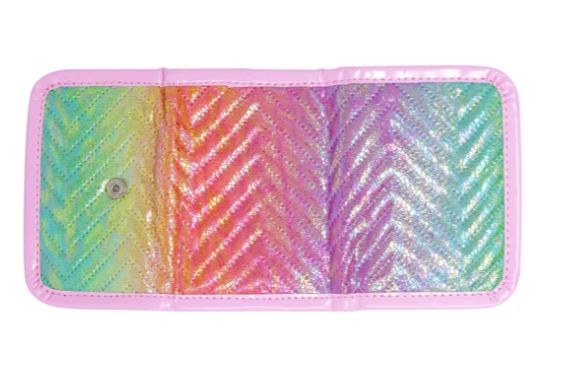Unicorn Dreamer Quilted Rainbow Wallet