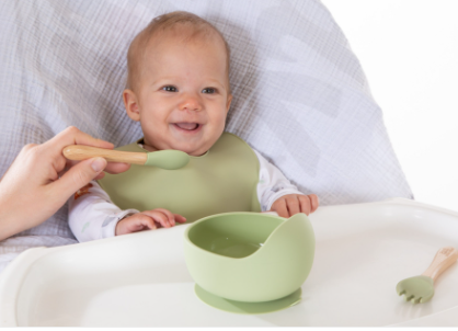 Silicone 4 Piece Feeding Set