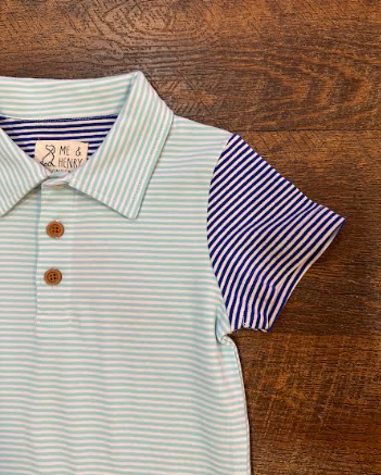 Halyard Polo Shirt- Blue