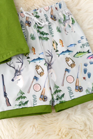 Hunting Green 2 Piece Set