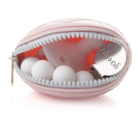 Ali+Oli Pacifier Holder Case - Pink