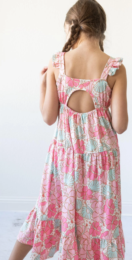 Beach Daze Ruffle Maxi Dress