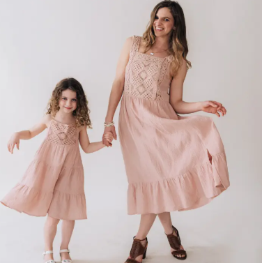 Sia Crochet Mommy & Me Dress- Child