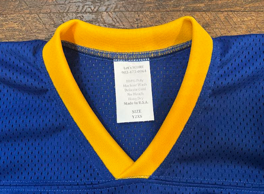Wildcat Jersey- Royal Blue/Gold