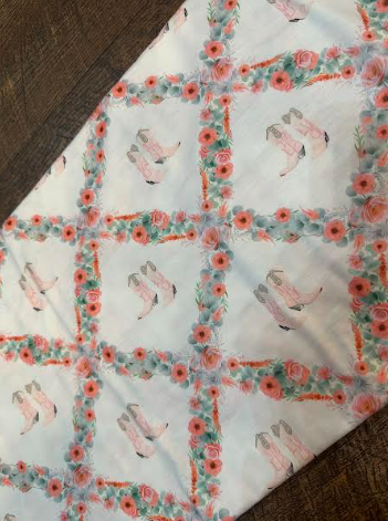 Floral Boot Swaddle