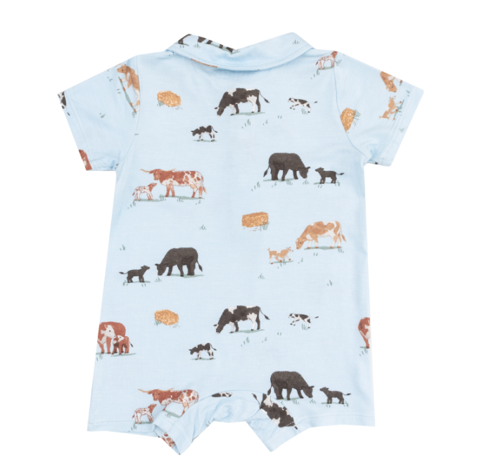Cow Families Polo Shortie