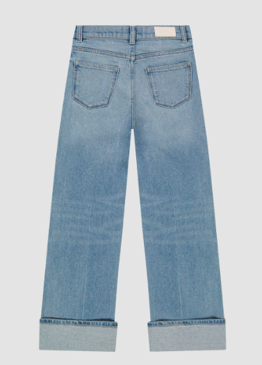 Lily Wide Leg- Ridge Cuffed