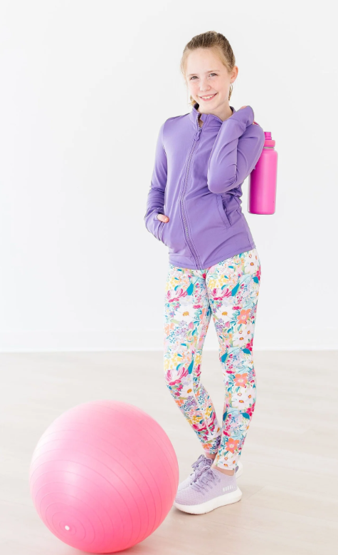 Lucy Active Legging- Petal Power