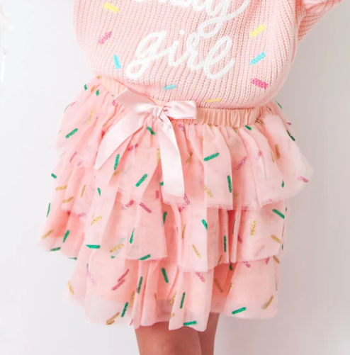 Birthday Girl Sprinkle Tiered Tutu