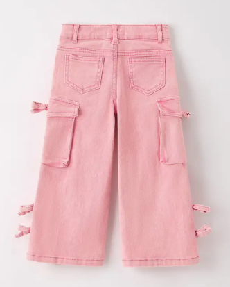 Pink Wide Leg Pants