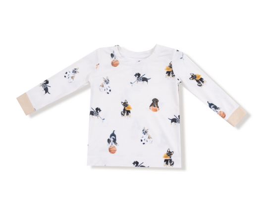 Sporty Puppies Lounge Wear Set