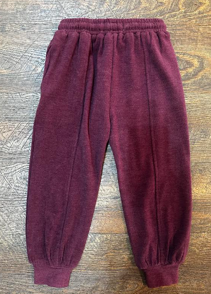Comfy Joggers- Burgundy