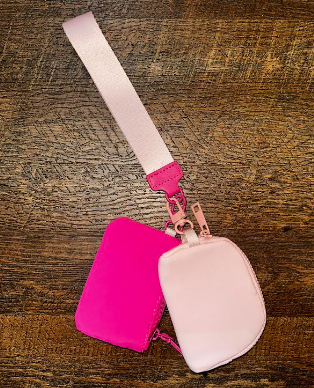 Dual Pouches Wristlet