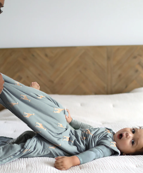 Sleep Sack - Giraffe Moss