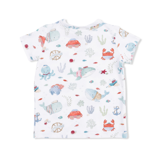Sailor Sea Creatures - Crew Tee w/Shorts